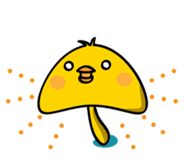 Mushroom Chick sticker #3956904