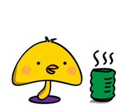 Mushroom Chick sticker #3956909