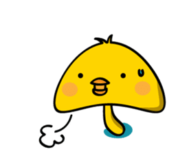 Mushroom Chick sticker #3956914