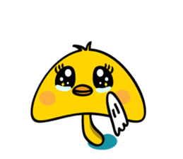 Mushroom Chick sticker #3956926