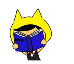 Mr.Beard cat sticker #3957551