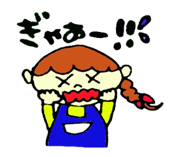 Sticker of cute mom sticker #3957572