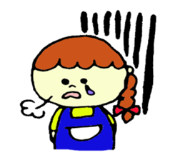 Sticker of cute mom sticker #3957573