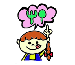 Sticker of cute mom sticker #3957579