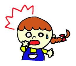 Sticker of cute mom sticker #3957599