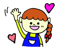 Sticker of cute mom sticker #3957604