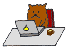 Pretty Playful TOY POODLE sticker #3957708