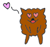 Pretty Playful TOY POODLE sticker #3957714