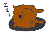 Pretty Playful TOY POODLE sticker #3957726