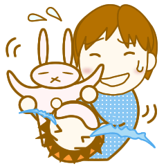 househusband and child