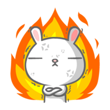PuDa & Rabbit sticker #3958065
