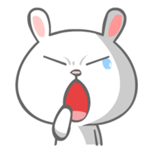 PuDa & Rabbit sticker #3958066