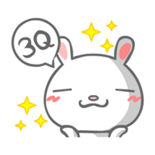 PuDa & Rabbit sticker #3958070