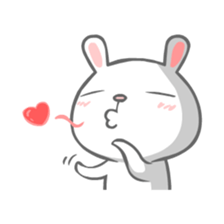PuDa & Rabbit sticker #3958071