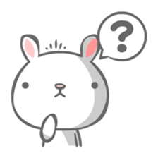 PuDa & Rabbit sticker #3958072