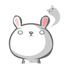 PuDa & Rabbit sticker #3958077