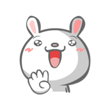 PuDa & Rabbit sticker #3958080