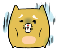 Shiba dog Sticker sticker #3958221