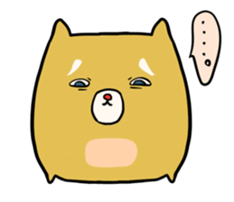 Shiba dog Sticker sticker #3958225