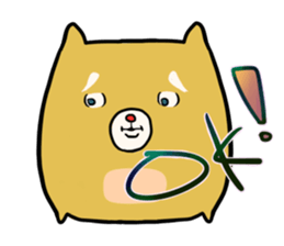 Shiba dog Sticker sticker #3958242