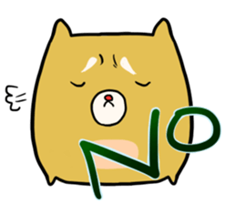 Shiba dog Sticker sticker #3958244