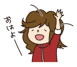 Japanese Country Girl's stickers sticker #3958327