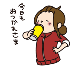Japanese Country Girl's stickers sticker #3958331