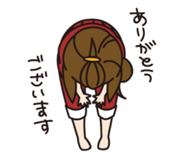 Japanese Country Girl's stickers sticker #3958335