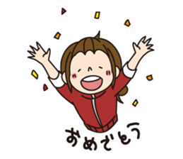 Japanese Country Girl's stickers sticker #3958337
