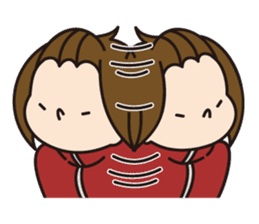 Japanese Country Girl's stickers sticker #3958349