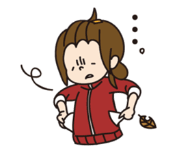 Japanese Country Girl's stickers sticker #3958352