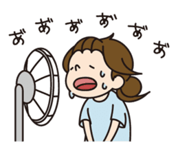 Japanese Country Girl's stickers sticker #3958355