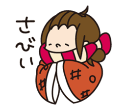 Japanese Country Girl's stickers sticker #3958356