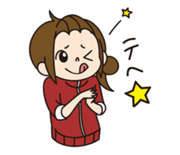 Japanese Country Girl's stickers sticker #3958360