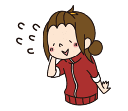 Japanese Country Girl's stickers sticker #3958361