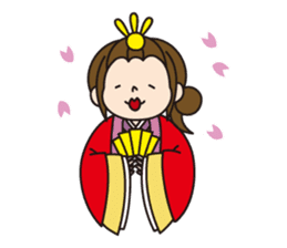 Japanese Country Girl's stickers sticker #3958363