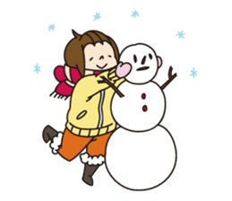 Japanese Country Girl's stickers sticker #3958366