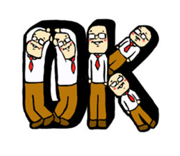 Otyame Oyaji sticker #3958567