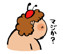 shimo mushi sticker #3959143