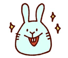 Color Rabbit sticker #3959266