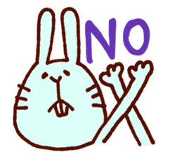 Color Rabbit sticker #3959272