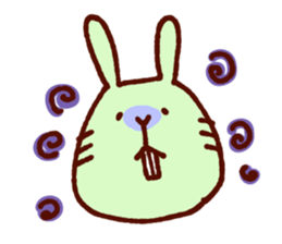Color Rabbit sticker #3959283