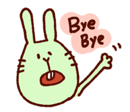 Color Rabbit sticker #3959291