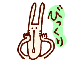 Color Rabbit sticker #3959292