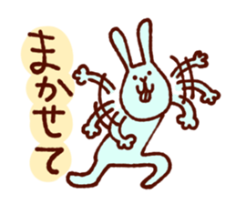 Color Rabbit sticker #3959301
