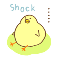 chicken days English sticker #3959402