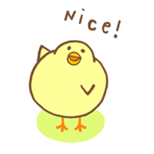 chicken days English sticker #3959406