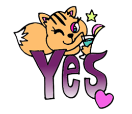 simple sticker squirrel ver. sticker #3959641