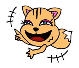 simple sticker squirrel ver. sticker #3959648