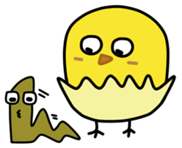 Happy and Tamacat Jr. sticker #3959665